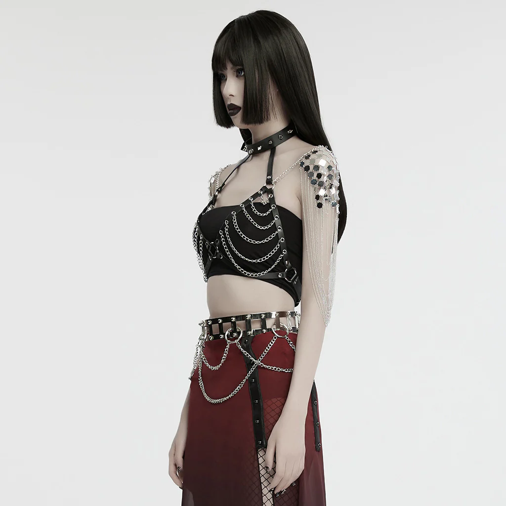 Punk sexy chain harness - Image 3