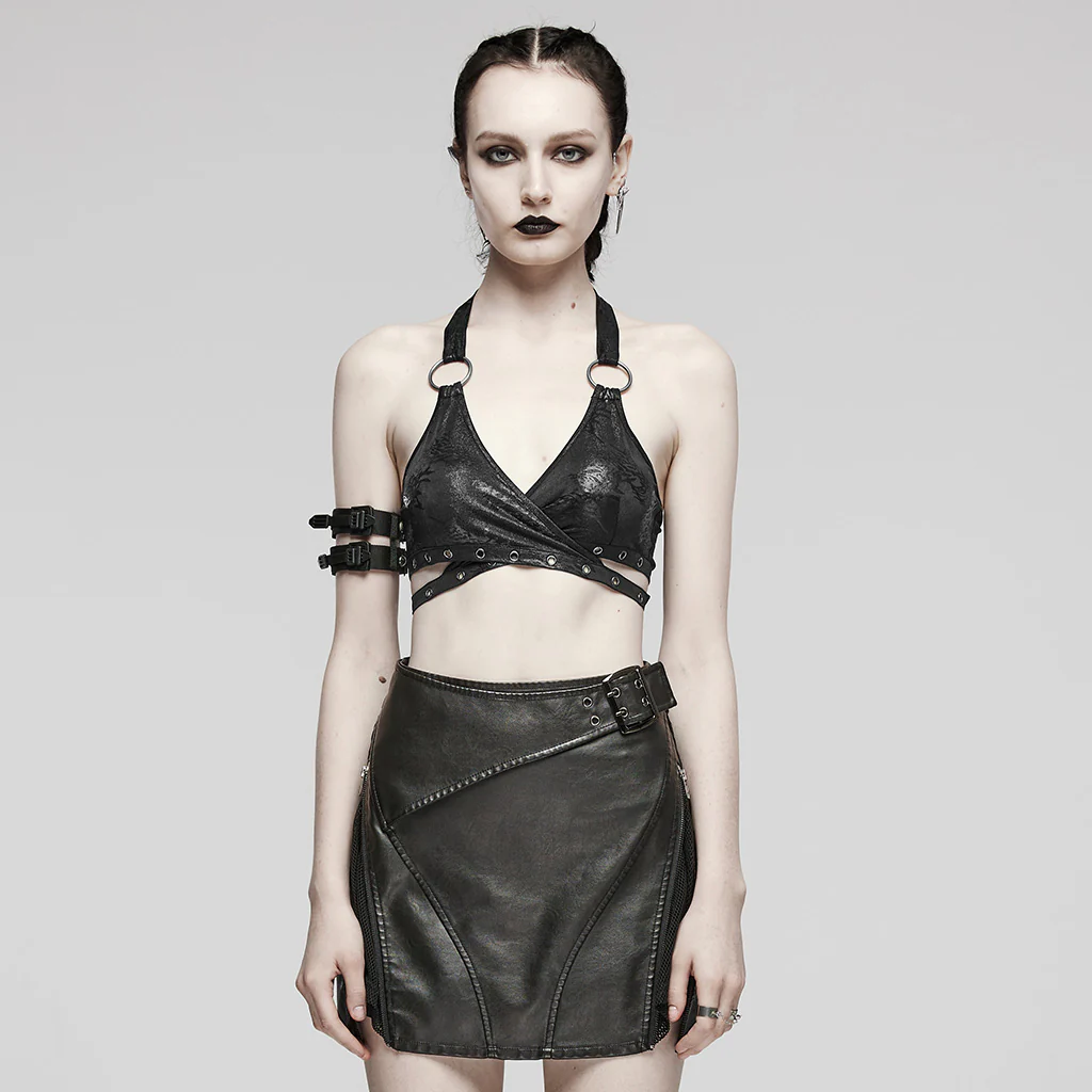 2024 Punk Sexy Halter Neck Top - Image 6