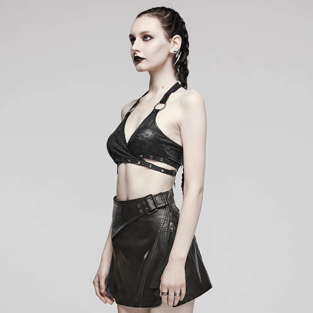 2024 Punk Sexy Halter Neck Top - Image 7