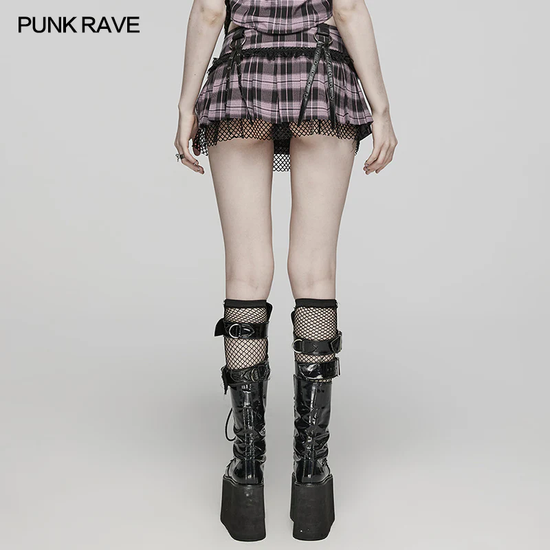 2024 Sweet punk pleated skirt - Image 13