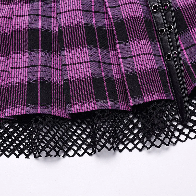 2024 Sweet punk pleated skirt - Image 5