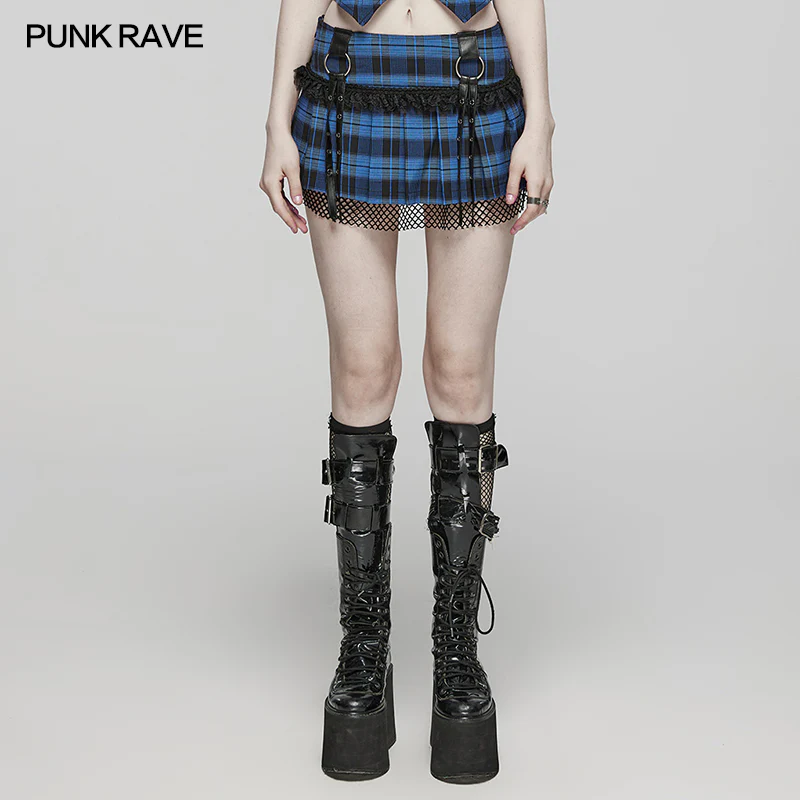 2024 Sweet punk pleated skirt - Image 6
