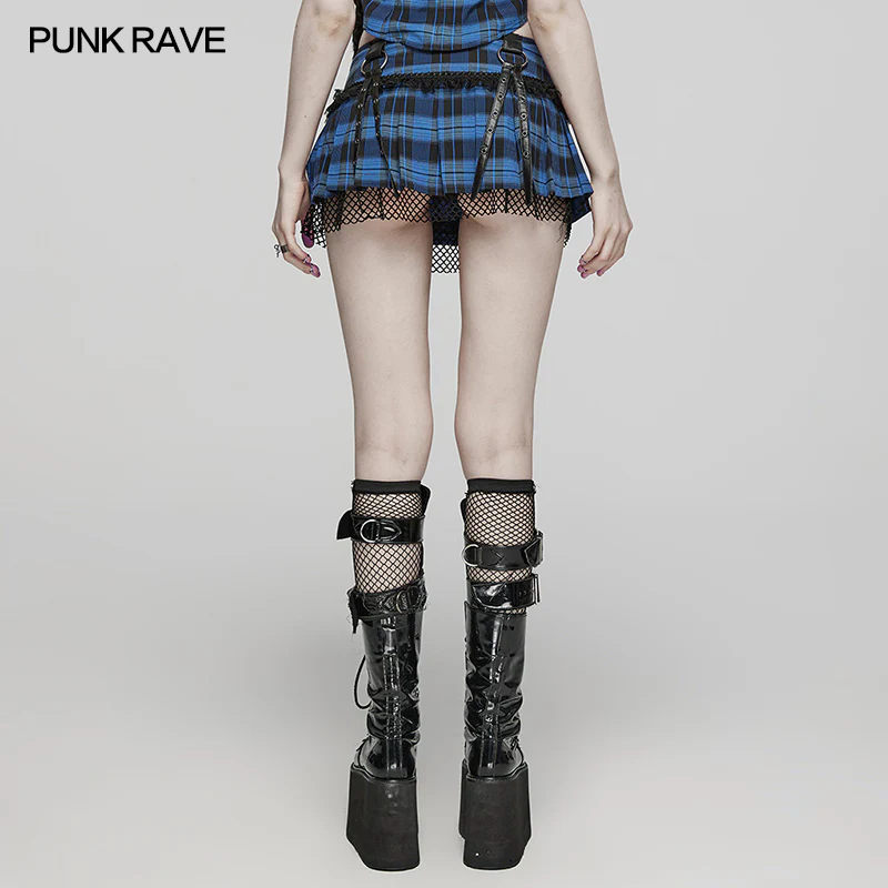 2024 Sweet punk pleated skirt - Image 8
