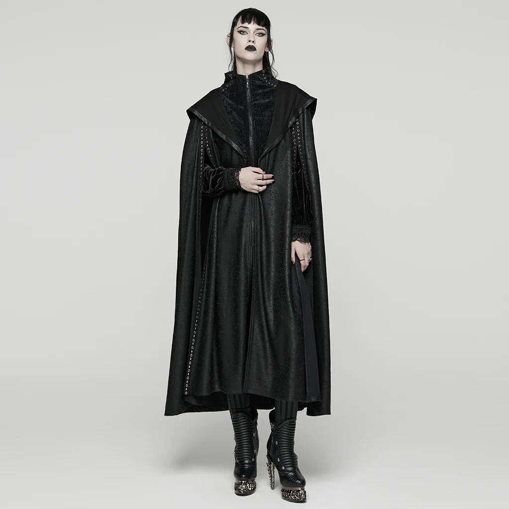 Punk Hooded Cloak - Image 4