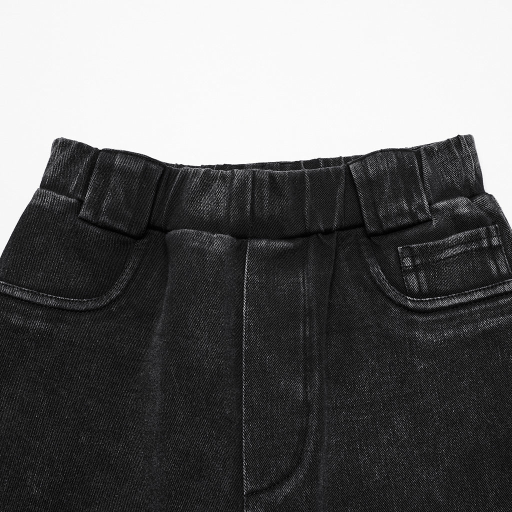 Apocalypse punk knitted jeans - Image 9
