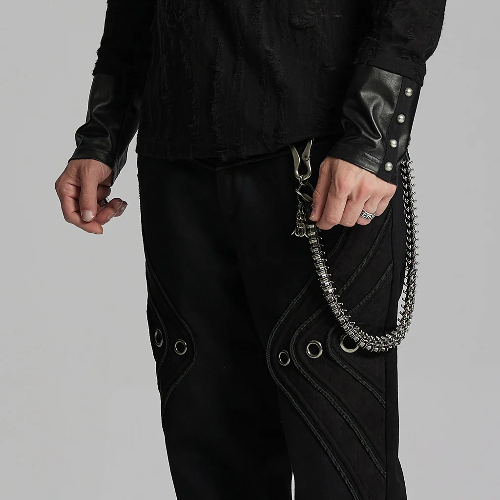 Apocalypse punk skeleton leg chain - Image 3
