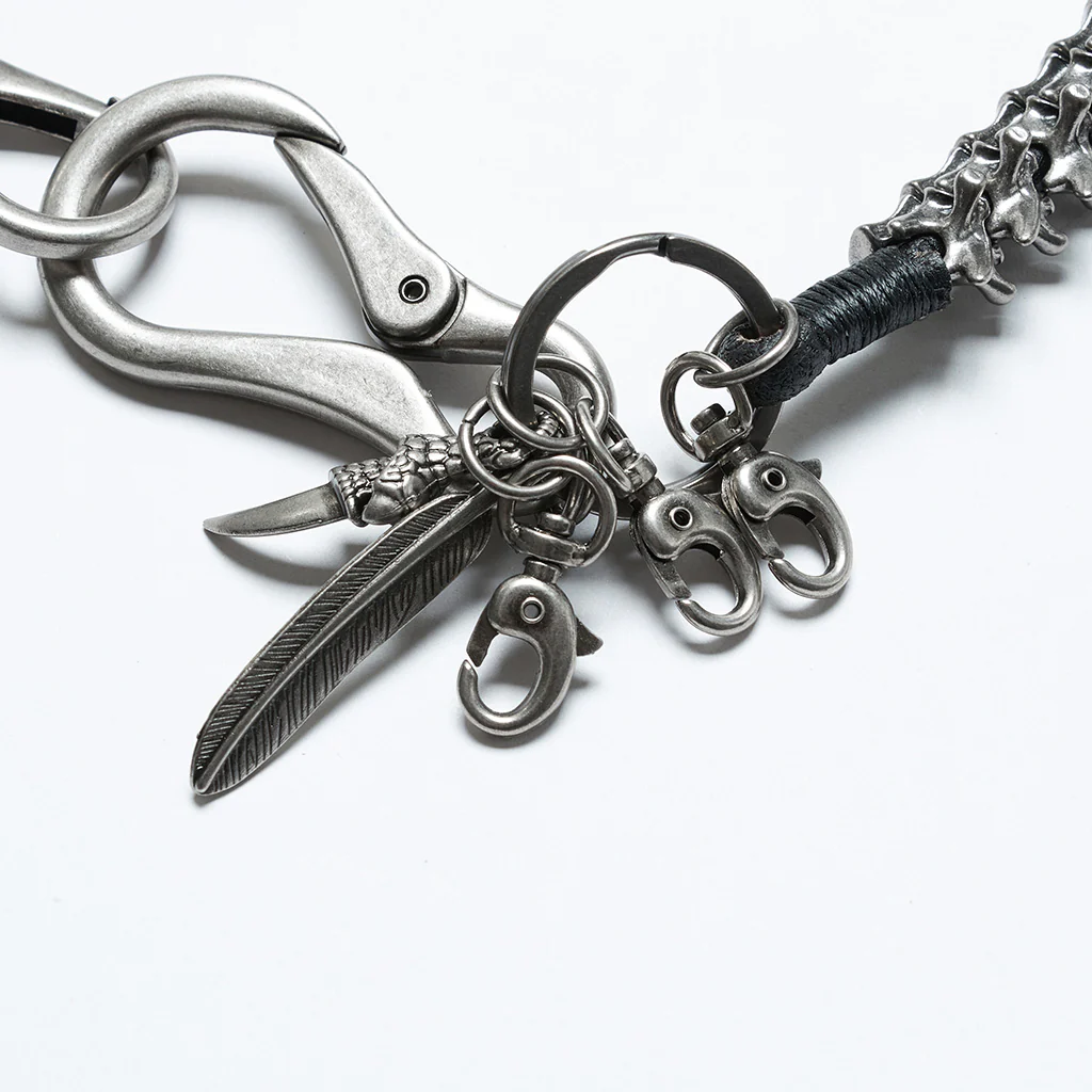 Apocalypse punk skeleton leg chain - Image 7