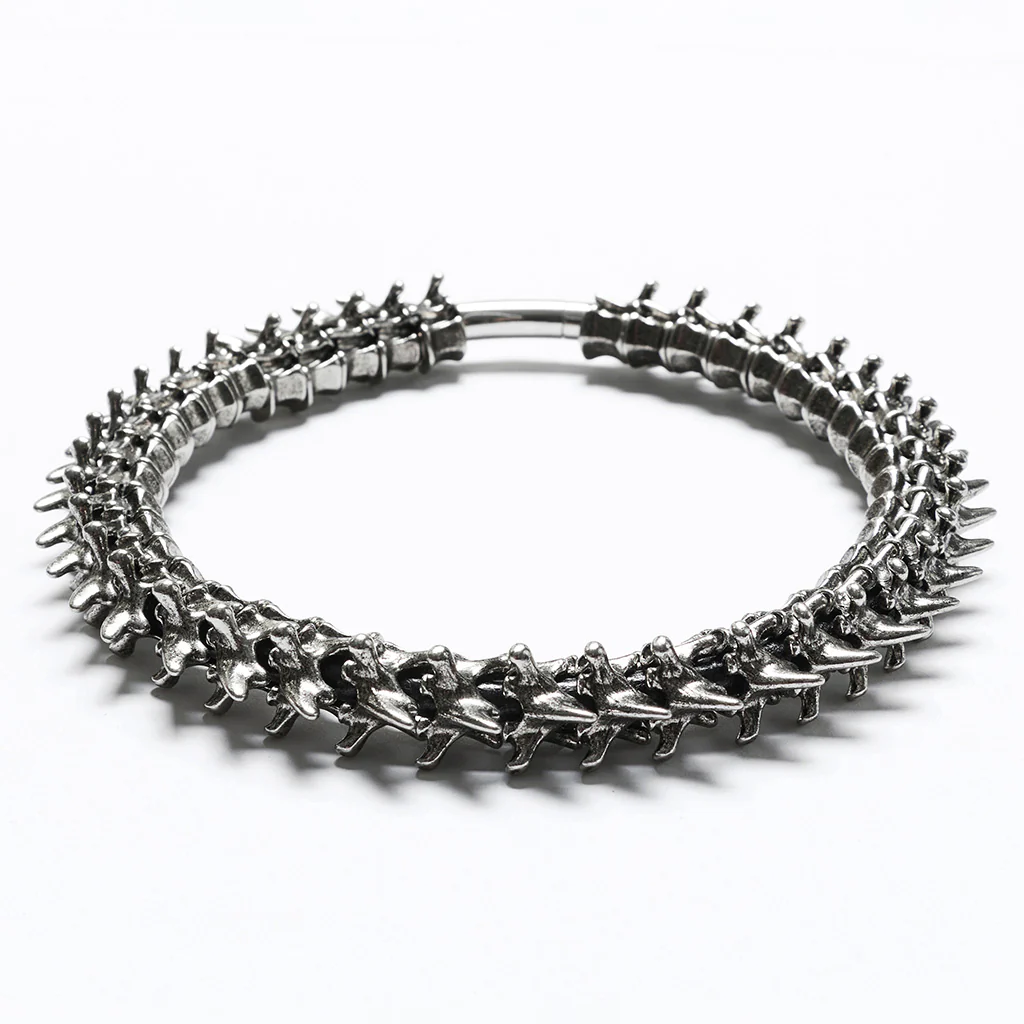 Apocalypse Punk Skeleton Neck Ring - Image 7