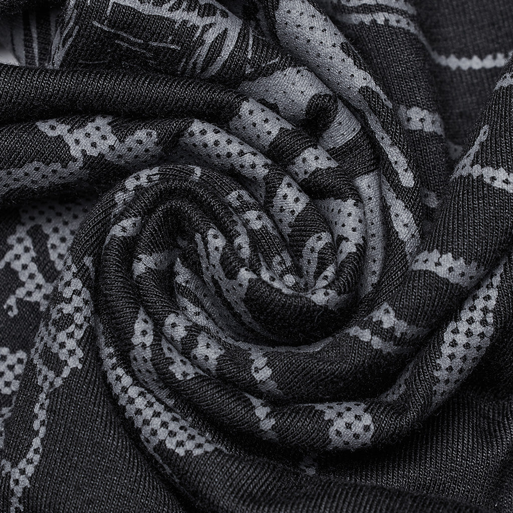 Backbone chain Punk long sleeve T-shirt - Image 8