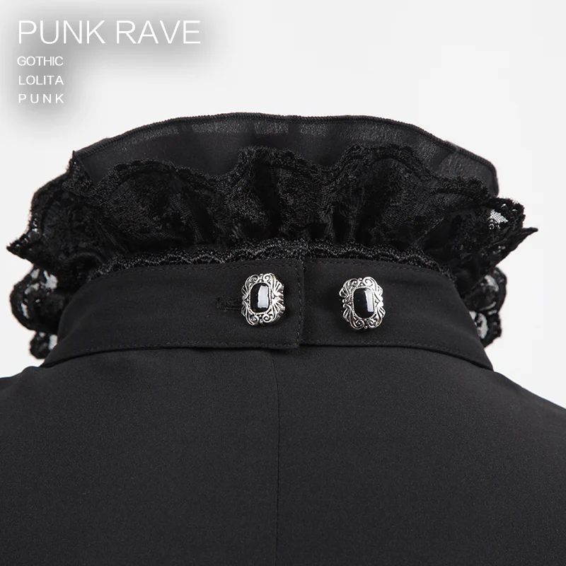 Black Palace Accessories Fake Shirt Collar - Image 5