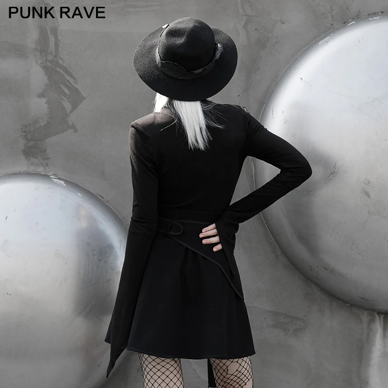 Collor padded shoulders Slim long sleeve t-shirt - Image 3