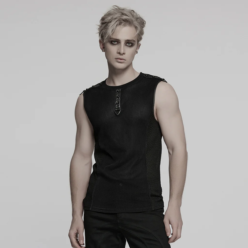 Cyber flocking mesh vest - Image 13