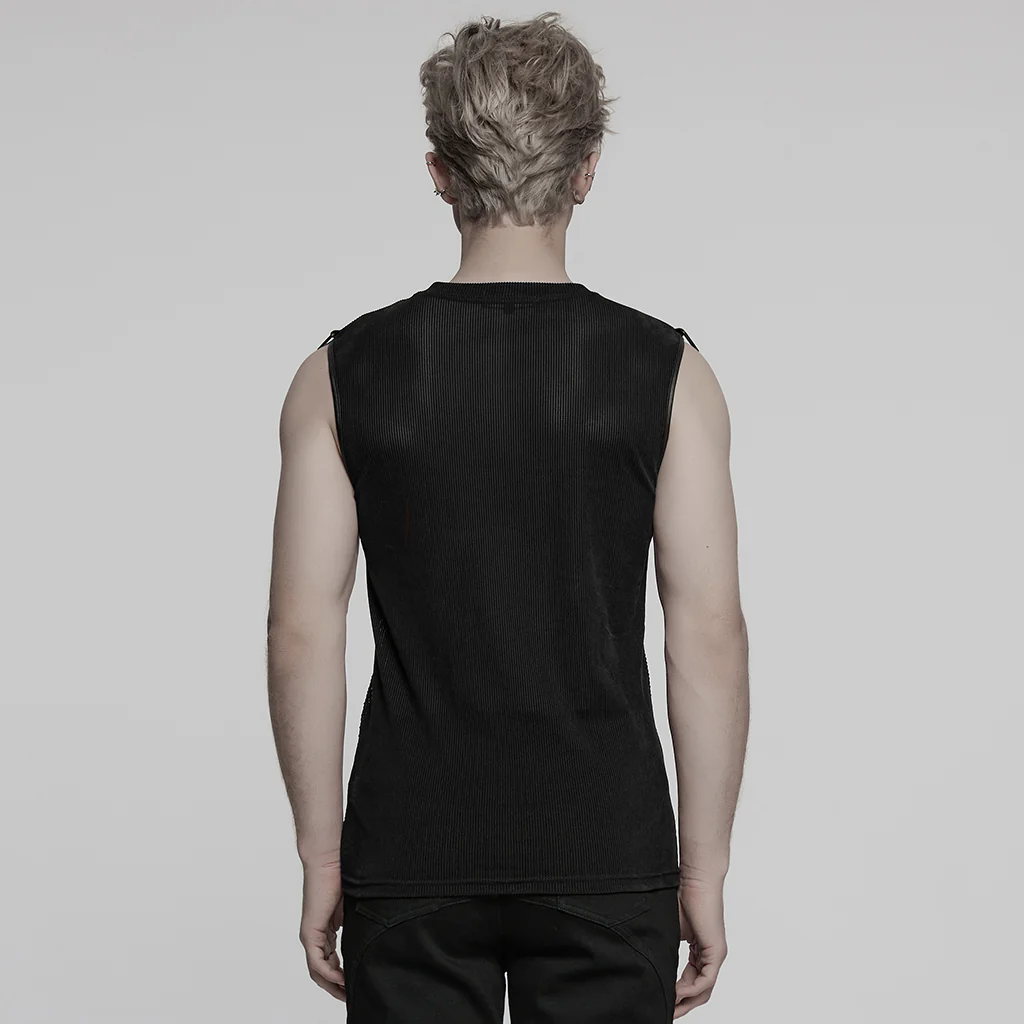 Cyber flocking mesh vest - Image 14