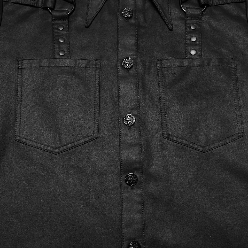 Cyberpunk Bat Men's Shirt - Image 8
