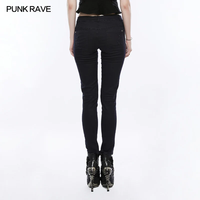 Daily Personality Military Uniform Punk Pants - Image 3