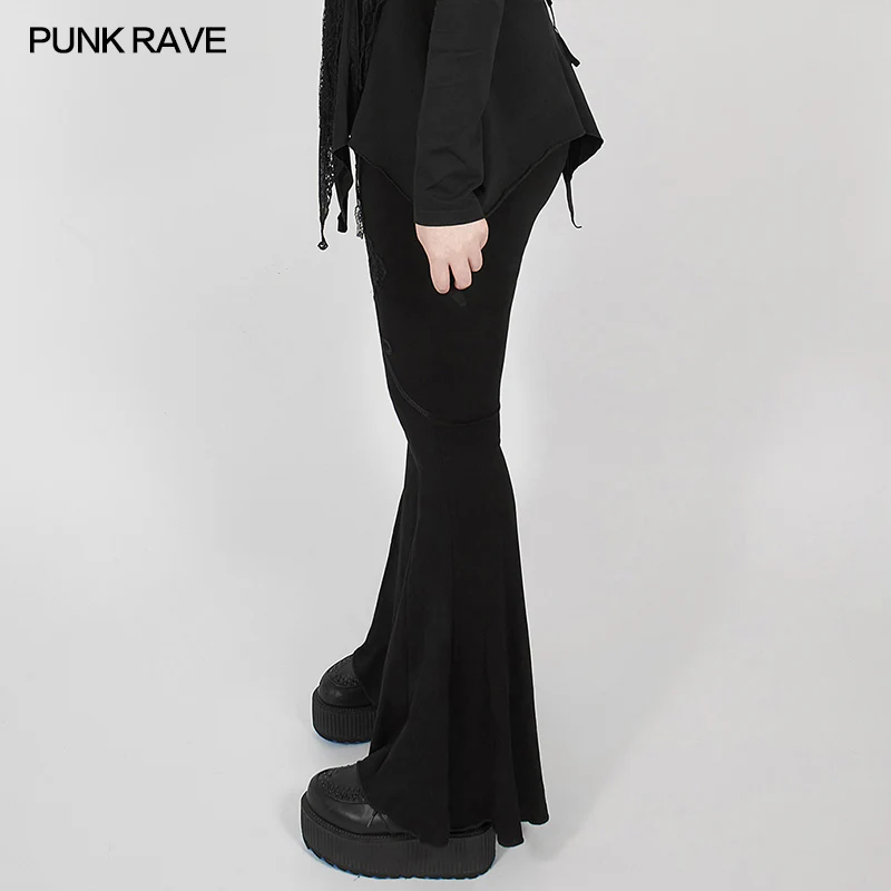 Dark Goth flared pants - Image 2