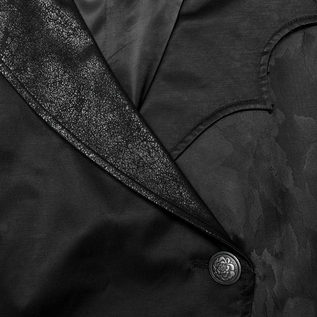 Dark Night Goth Asymmetric vest - Image 9