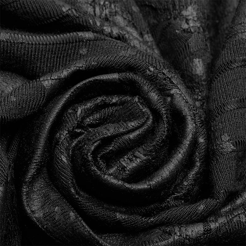 Dark Punk Turtleneck T-shirt - Image 5