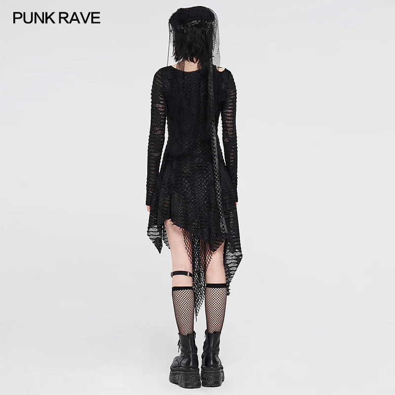 Dark Snakescale Shadow Flower Dress - Image 3