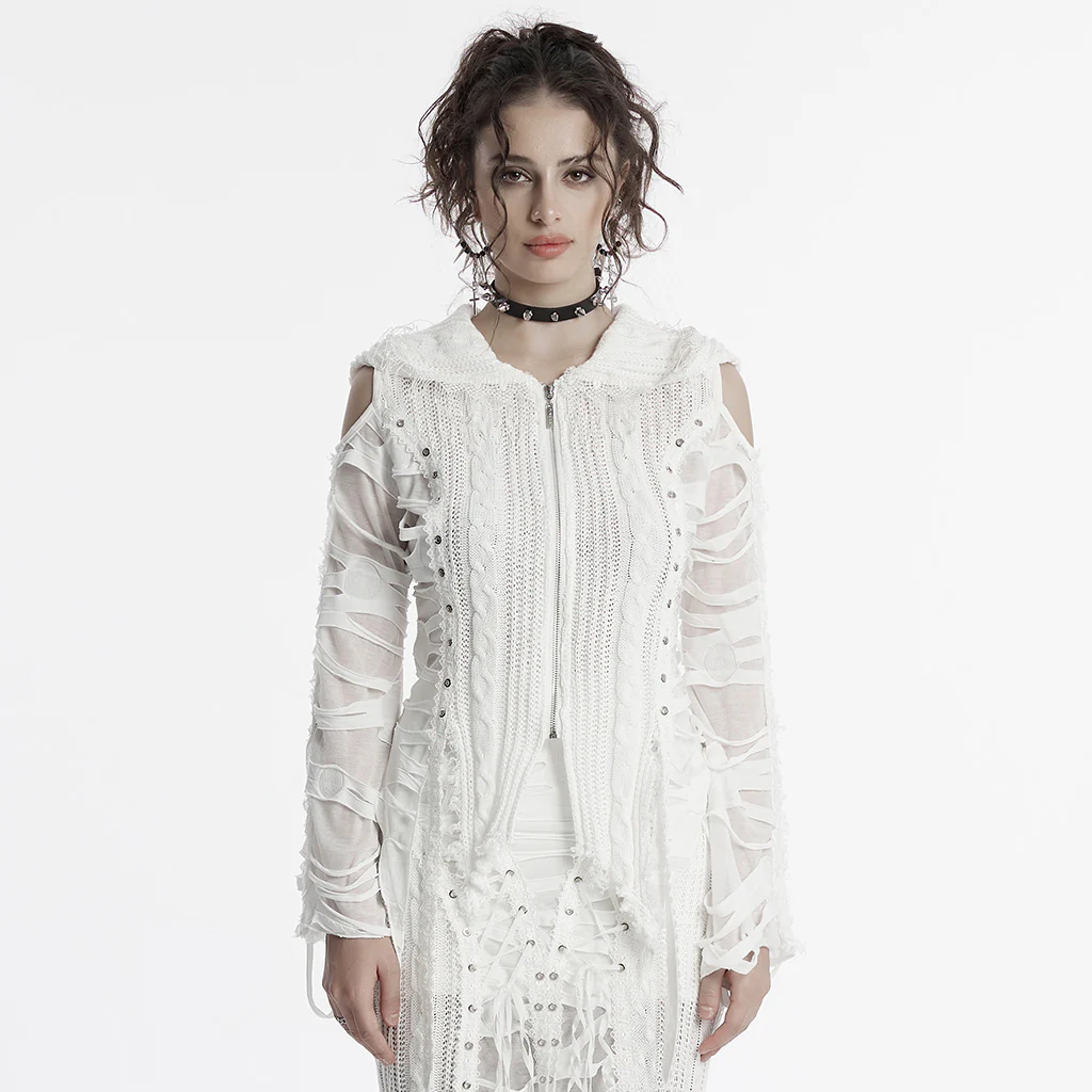 Decadent Gothic Woolen Coat - Image 10
