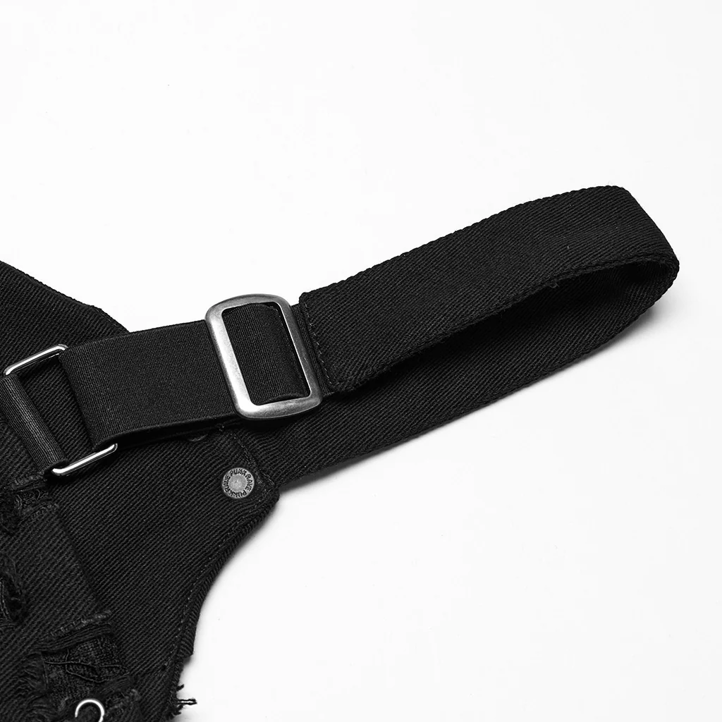 Decadent punk denim vest - Image 6