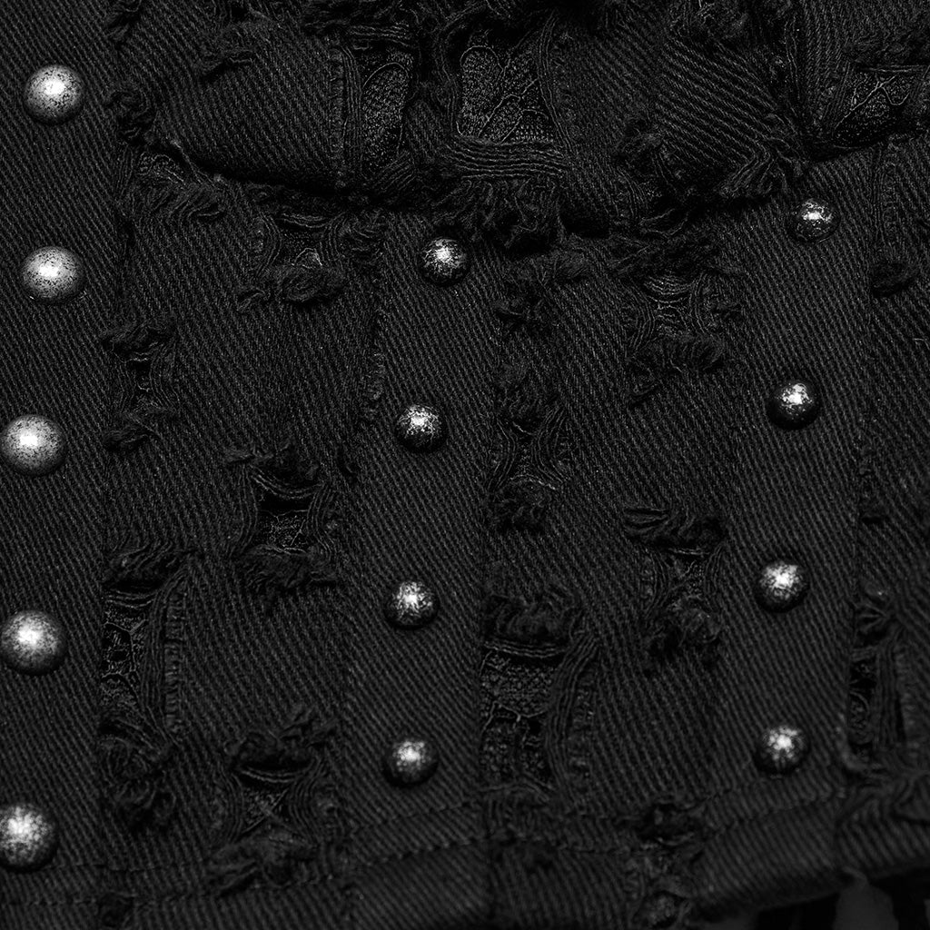 Decadent punk denim vest - Image 7