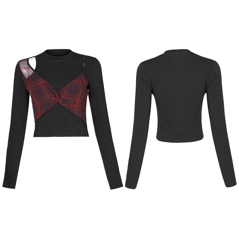 Fake two pieces long T-shirts - Image 9
