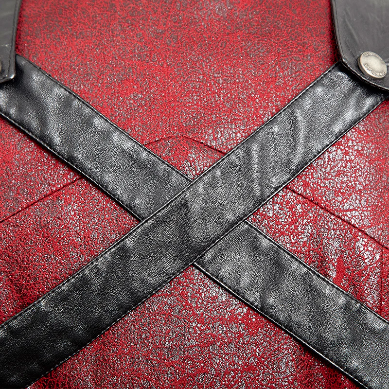Fashion Chinchilla Leather Punk Coat - Image 5
