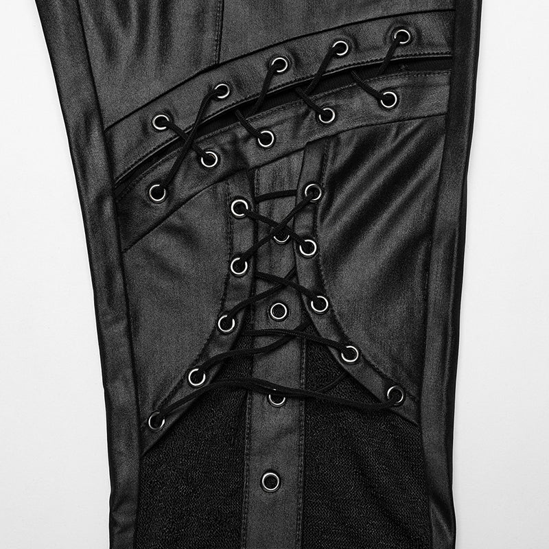 Geometrical knit Leggings - Image 5