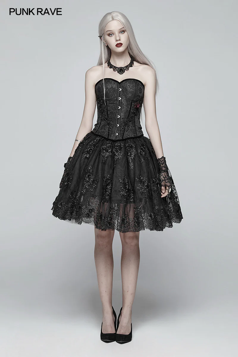 Gorgeous Lolita Lace Tutu Half Skirt - Image 6