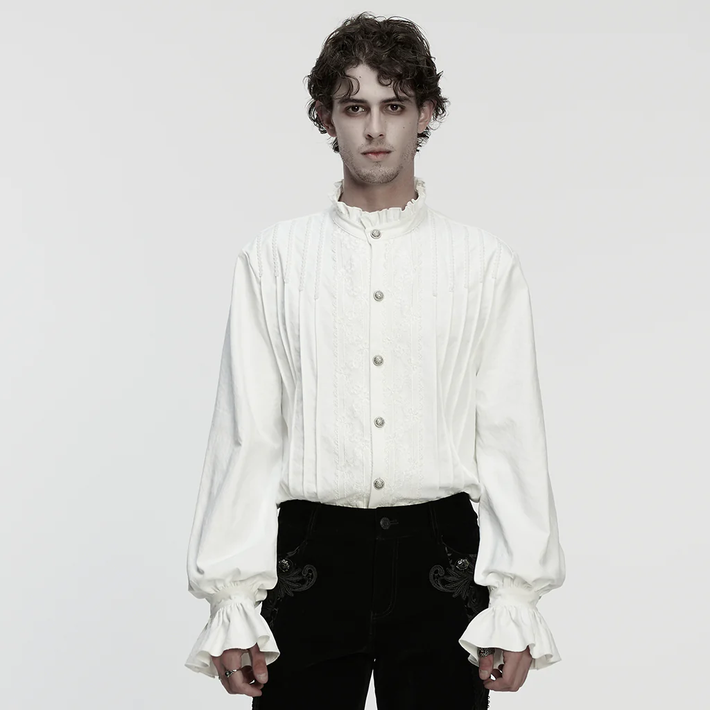 Goth 3D pleated shirt - Image 10