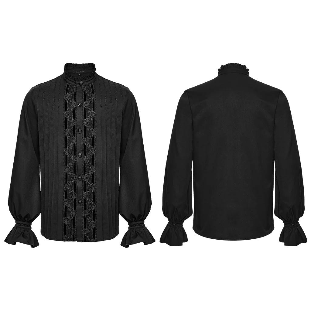 Goth 3D pleated shirt - Image 5