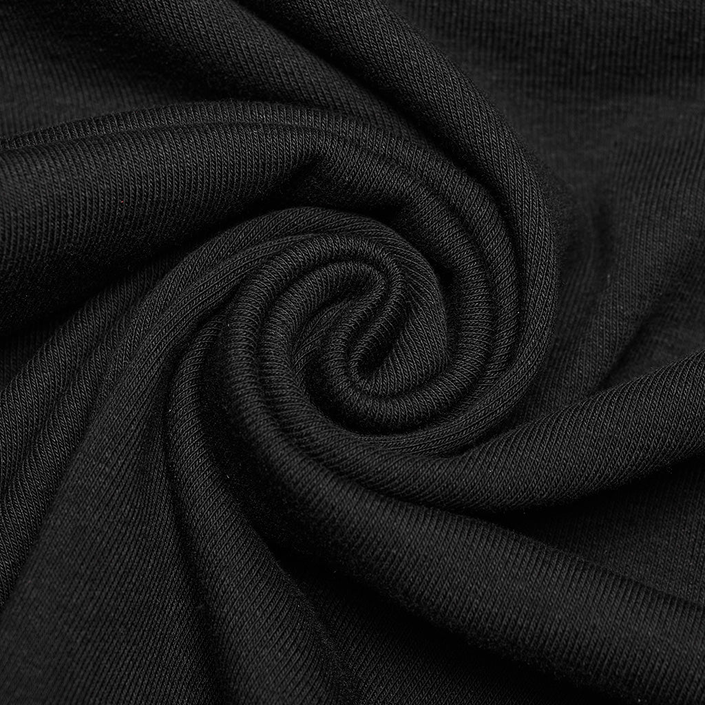 Goth Asymmetric Mesh Dress - Image 9