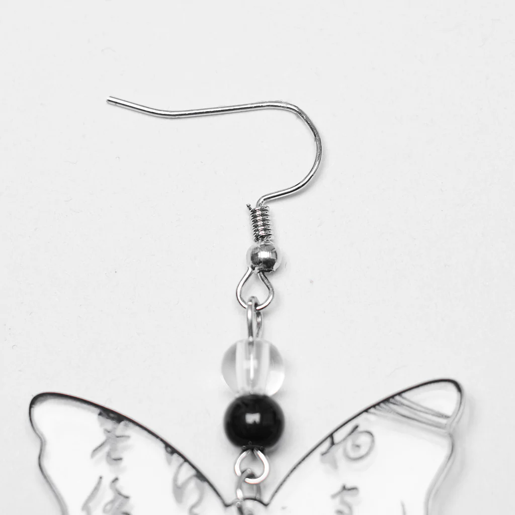 Goth Chinese Style Butterfly Earrings - Image 6