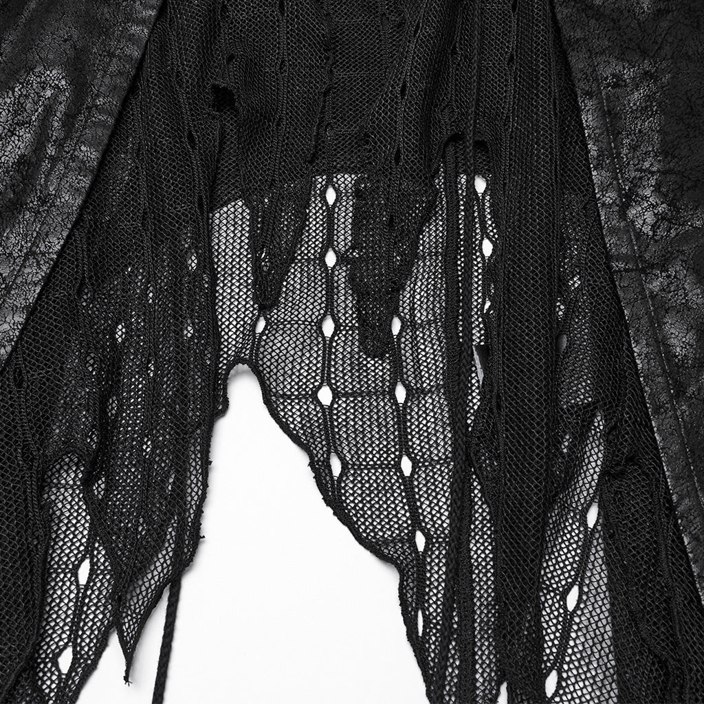 Goth Dark Alien Asymmetric Vest - Image 2