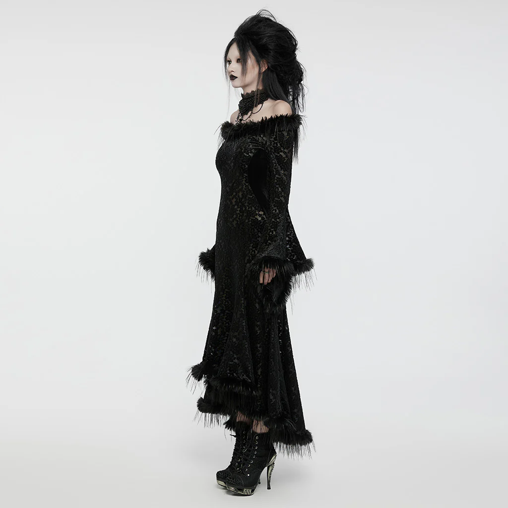 Goth Dark Goddess Dress - Image 2