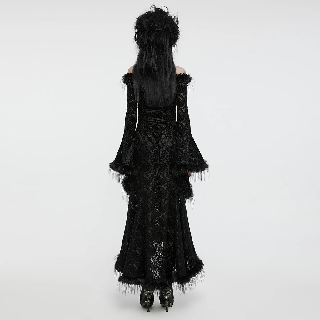Goth Dark Goddess Dress - Image 3