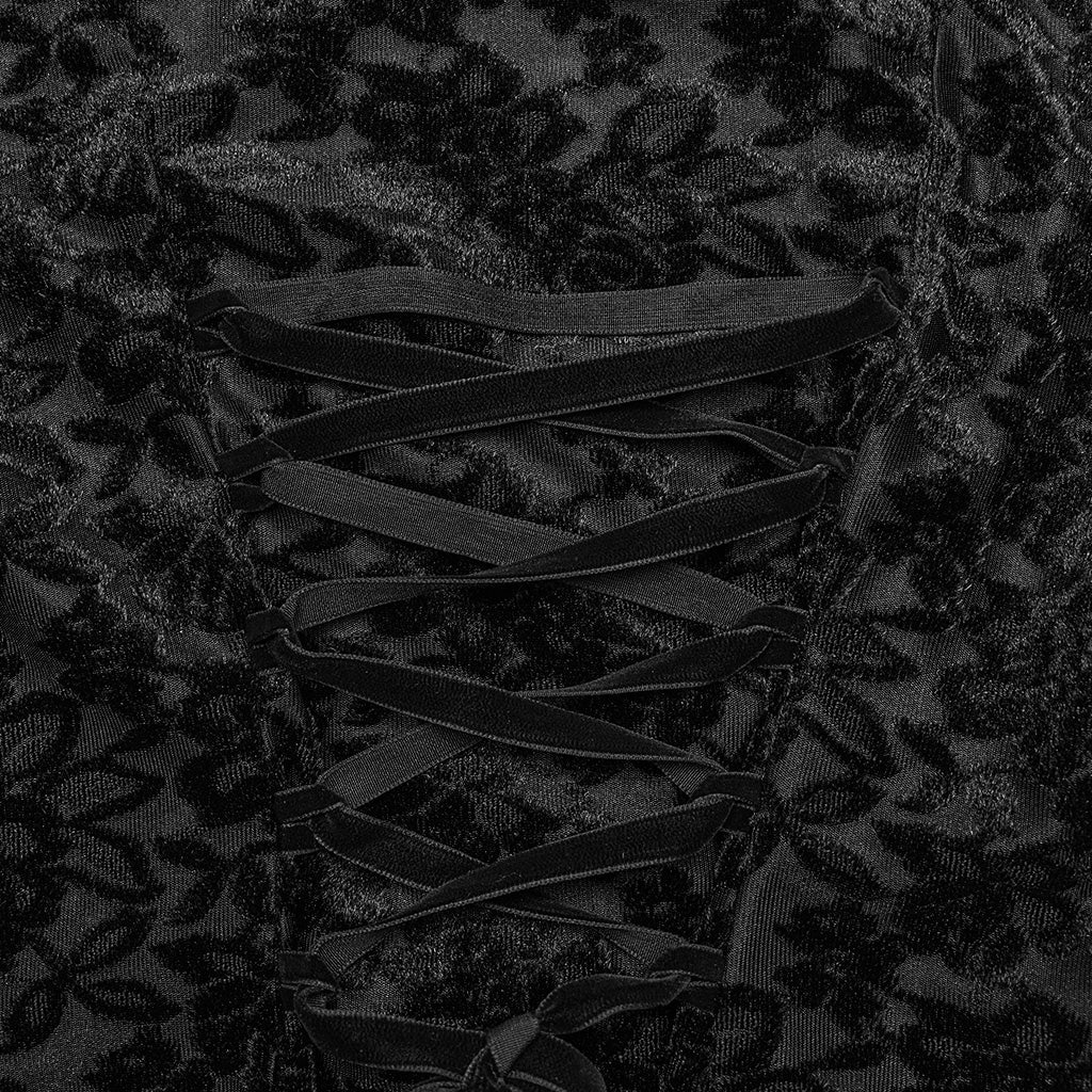 Goth Dark Goddess Dress - Image 9