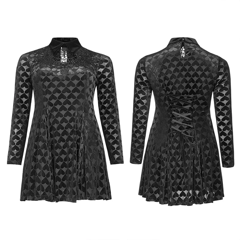 Goth dark night vines dress - Image 4