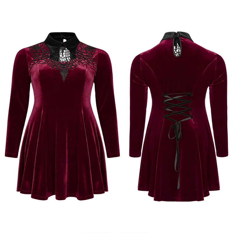 Goth dark night vines dress - Image 9