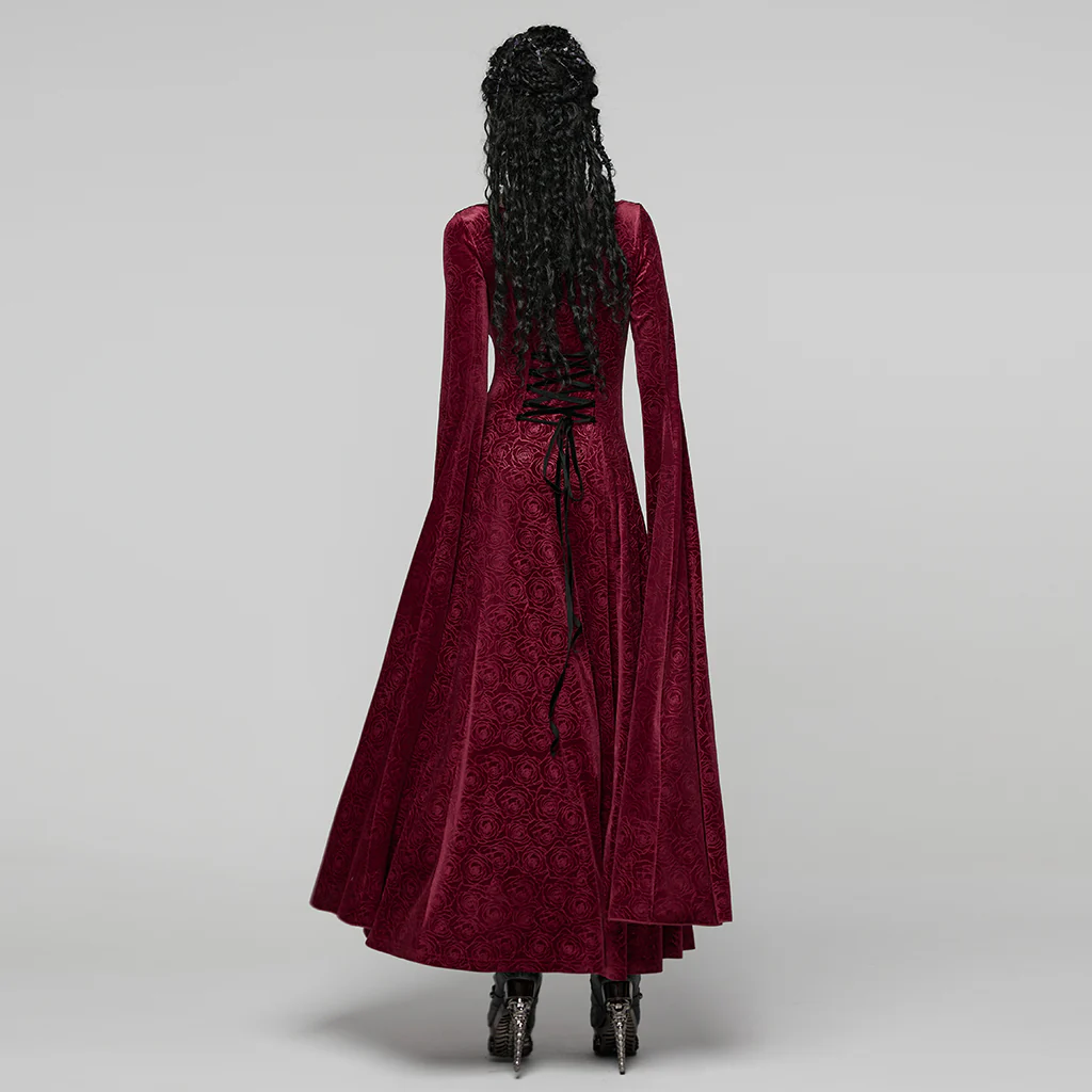 Goth Elegant Ethereal Dress - Image 12