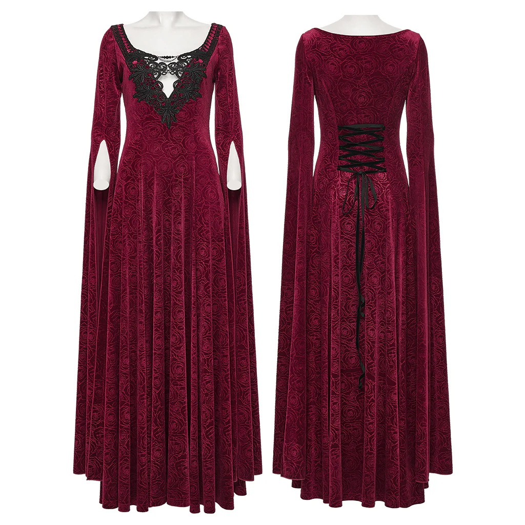 Goth Elegant Ethereal Dress - Image 13