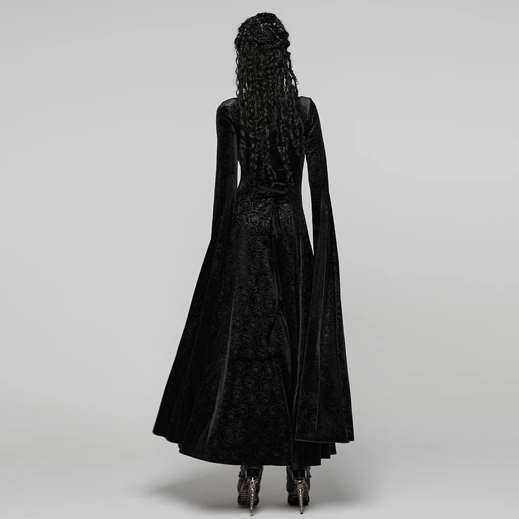 Goth Elegant Ethereal Dress - Image 3