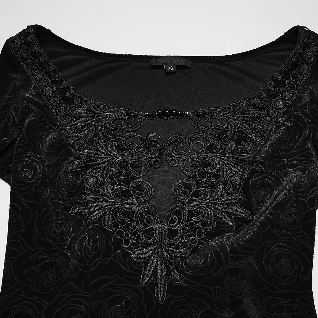 Goth Elegant Ethereal Dress - Image 7
