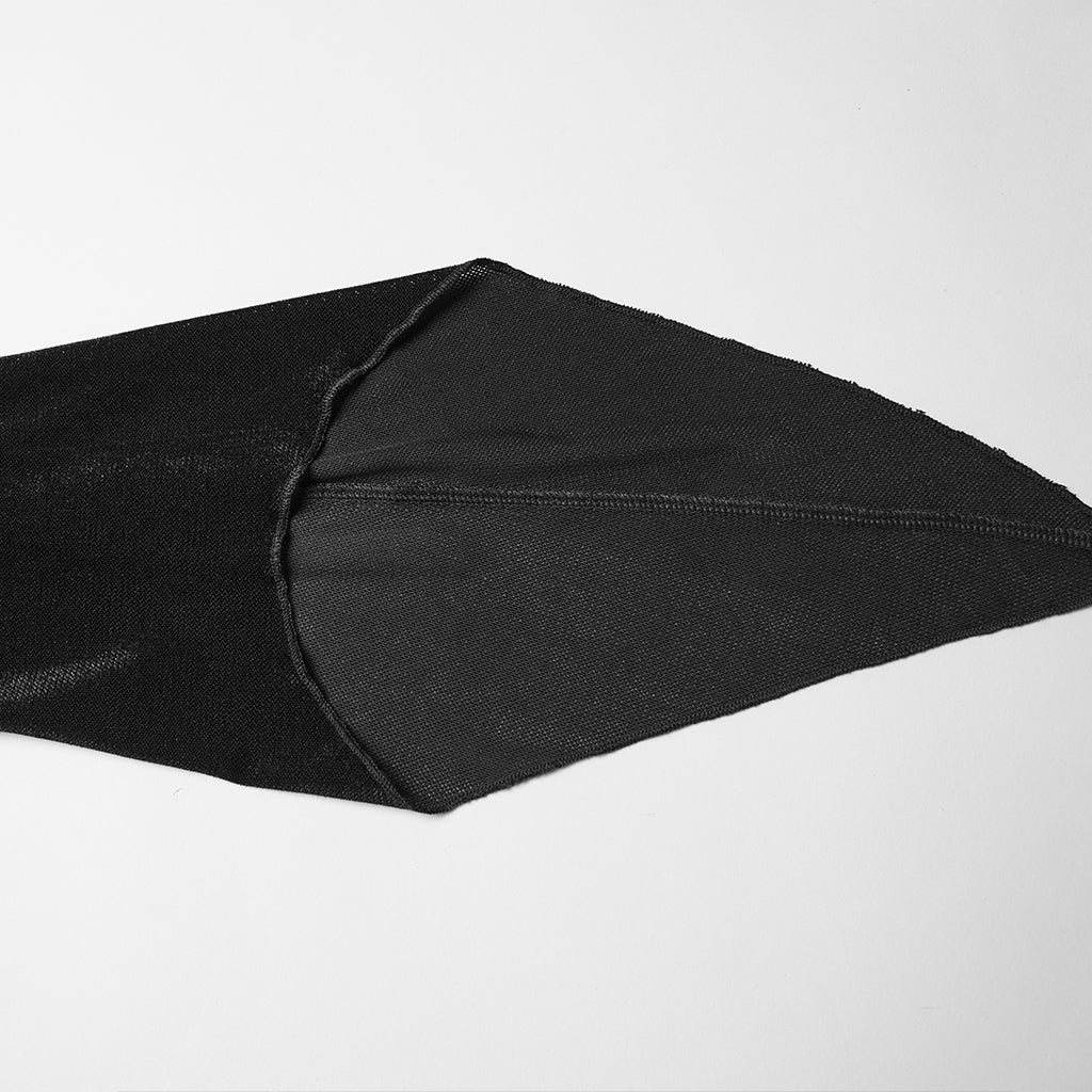 Goth Hooded Velvet Dress - Image 10