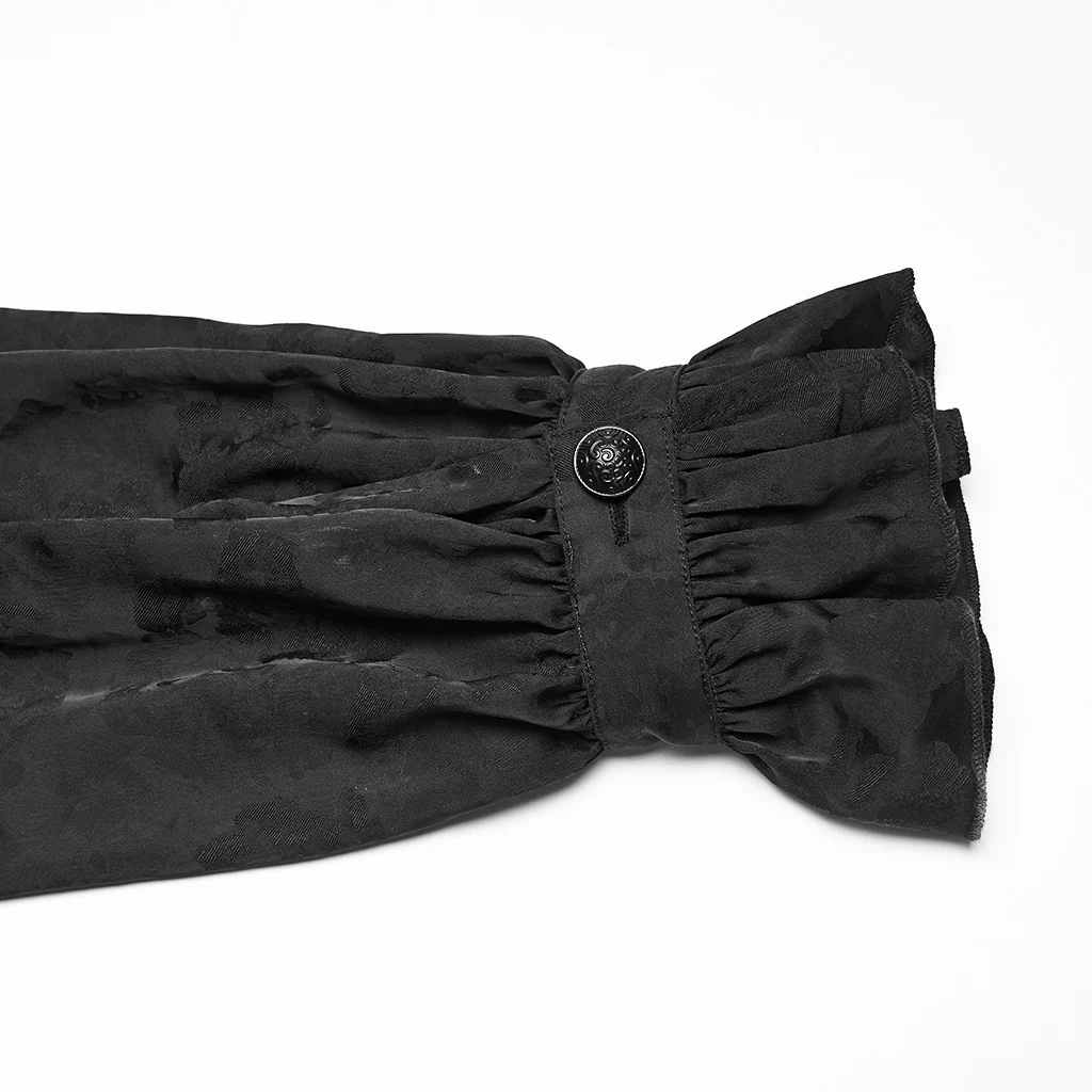 Goth Exquisite Pattern Shirt - Image 7