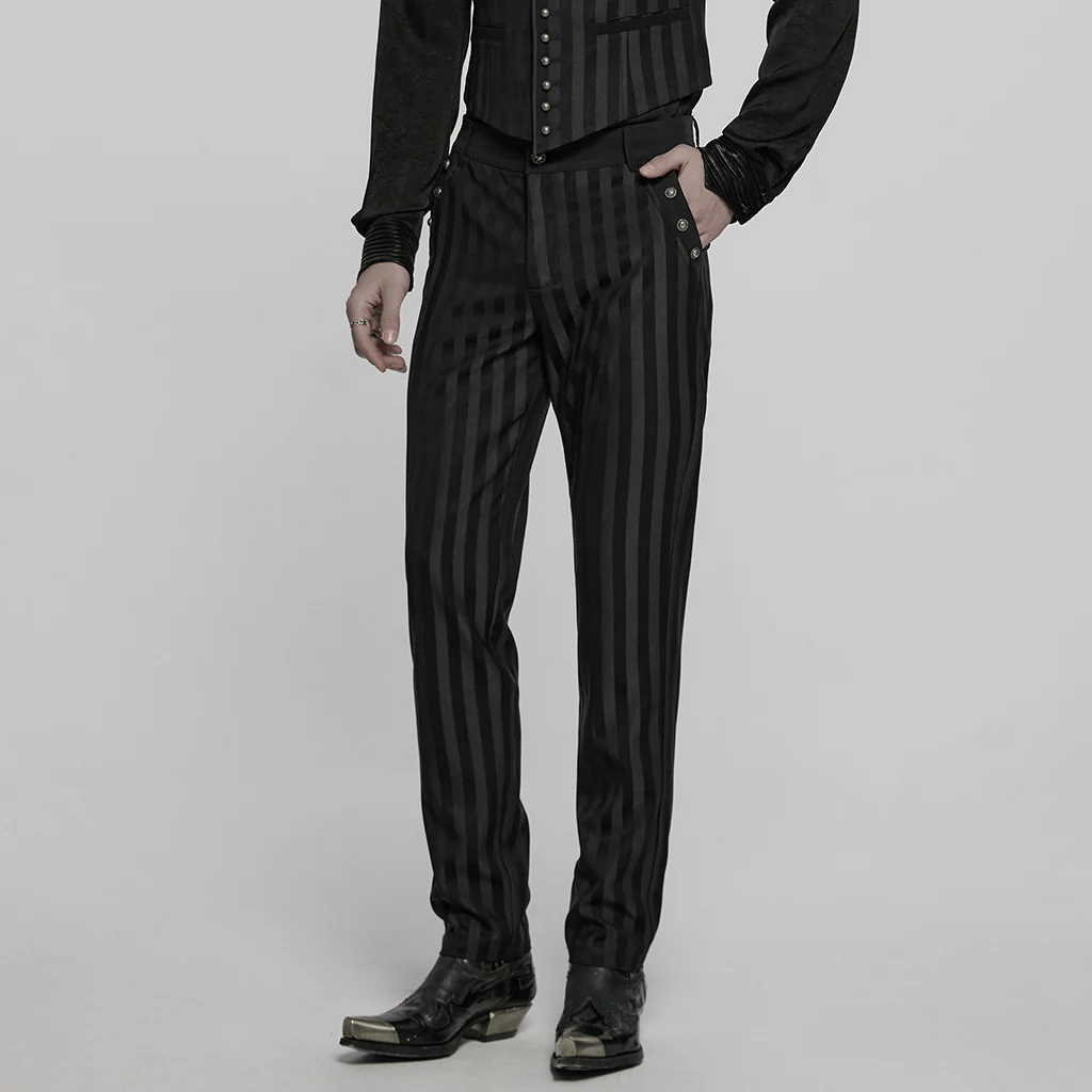 Goth Exquisite Suit Trousers - Image 3