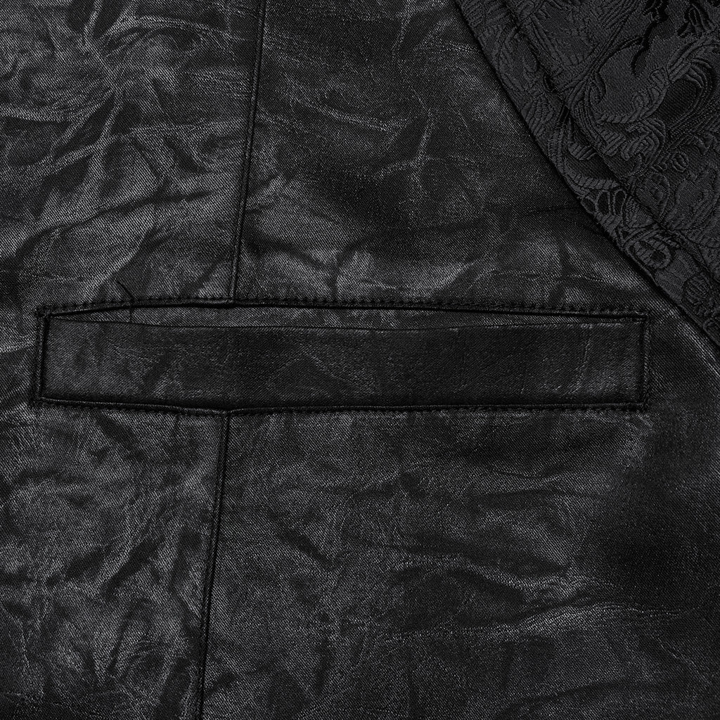 Goth Fake two-piece Gorgeous Vest - Image 9