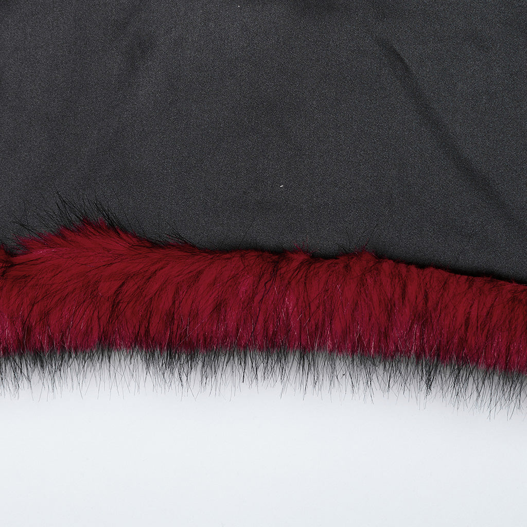 Punk personalized short fur jacket - Image 9