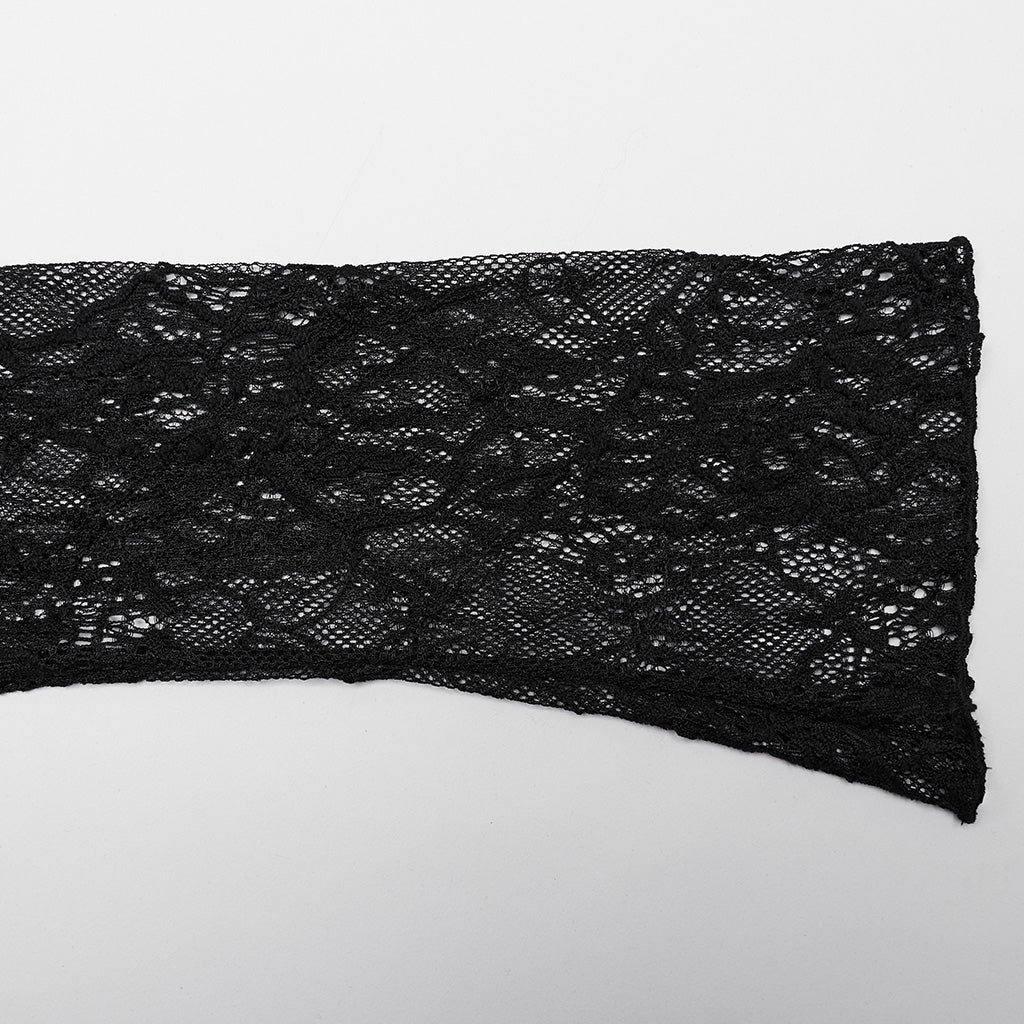 Goth Gorgeous Floral Dress - Image 7